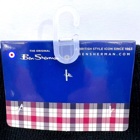 BEN SHERMAN, 3 PACK BEANIE SET, UNISEX, ONE SIZE FITS ALL, GREY, NAVY & BLACK - Picture 16 of 16